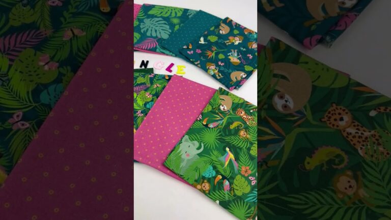 Creatividad en Patchwork: Telas de Animales Tropicales