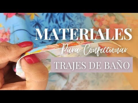 Materiales Esenciales para la Costura de Ropa de Ba&ntilde;o