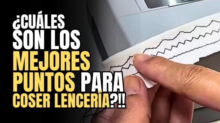 Perfeccionando la Costura de Lencer&iacute;a: T&eacute;cnicas y Consejos Esenciales