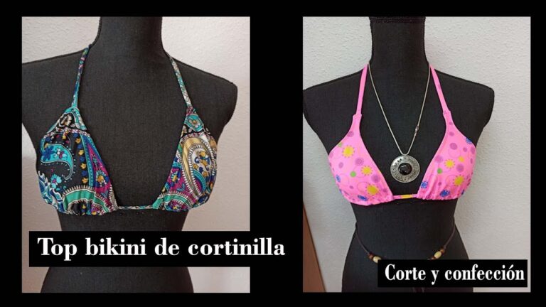 Patrones de Costura para Sujetadores de Bikini