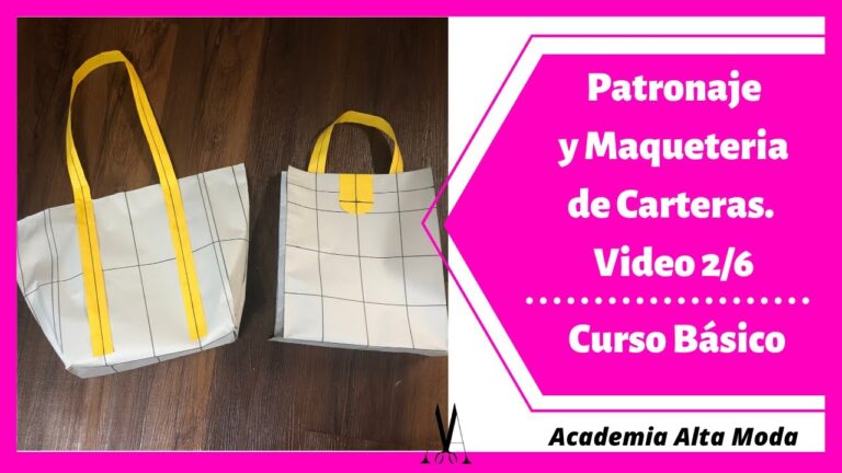Creaci&oacute;n Efectiva de Patrones para Bolsos y Carteras