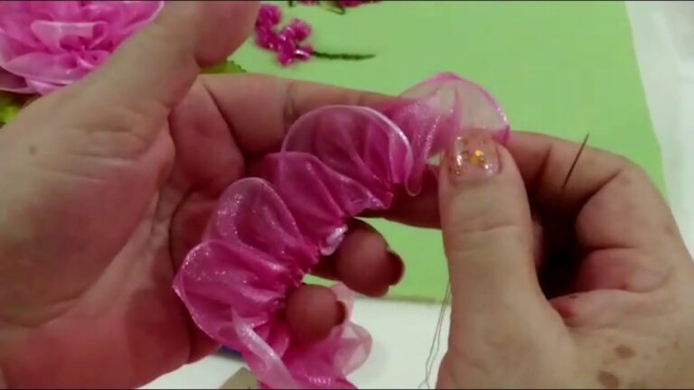 Elegancia en Bordados con Telas de Organza