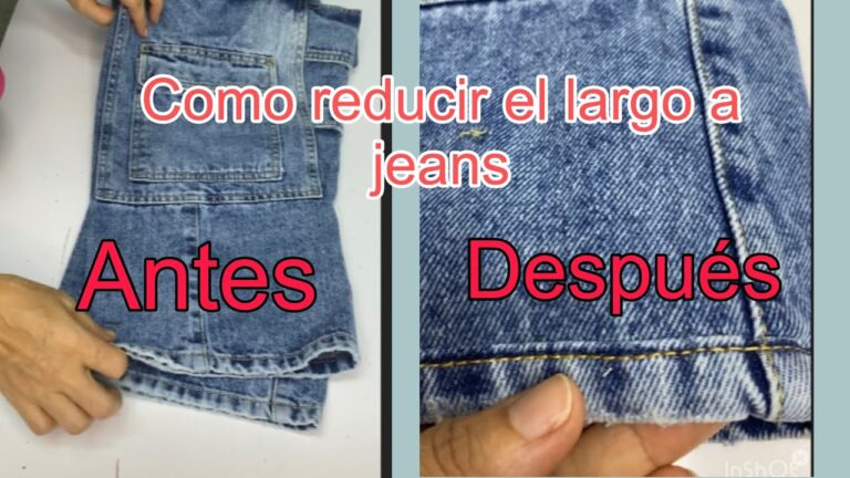 Guía Práctica para Acortar Pantalones Perfectamente