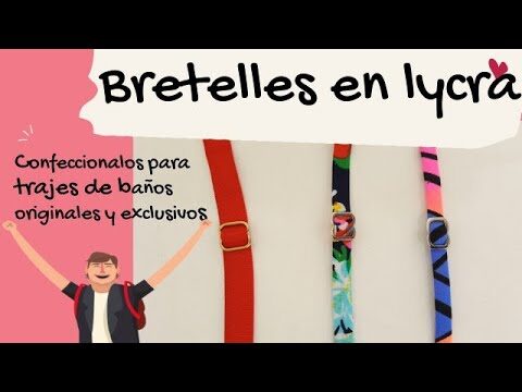 Costura a Medida: Ropa de Ba&ntilde;o con Tirantes Regulables