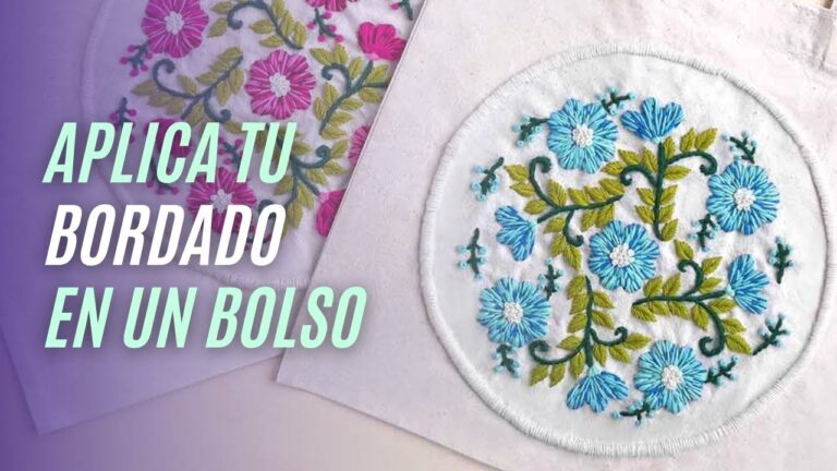 Bordado a Mano: Técnicas Esenciales para Bolsos y Carteras
