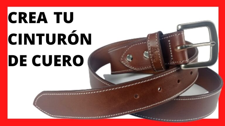 Cinturones Artesanales: Elegancia y Detalles de Costura