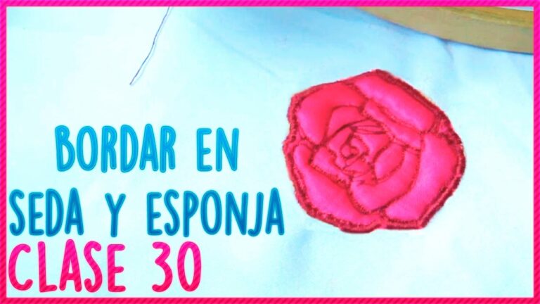 Bordado Creativo en Tela de Tafet&aacute;n