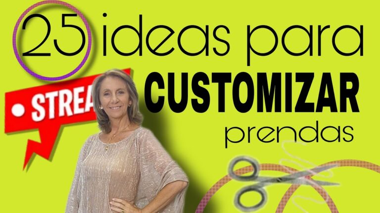 Personaliza tus pantalones con costura creativa