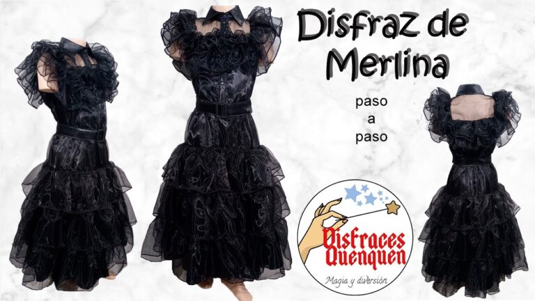 Disfraces Creativos con Organza Transparente