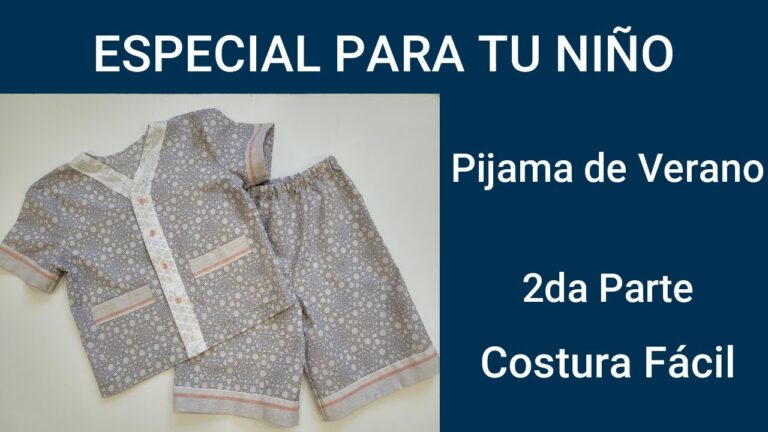 Ideas Creativas para Pijamas Infantiles en Costura