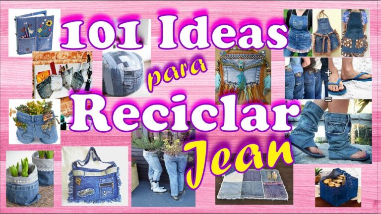 Creativas Ideas para Reciclar Tela de Pantalones