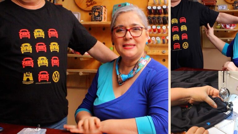 Tendencias en Costura de Moda Playera con Lycra