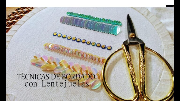 Telas Decorativas para Bordar con Lentejuelas: Brillo y Creatividad