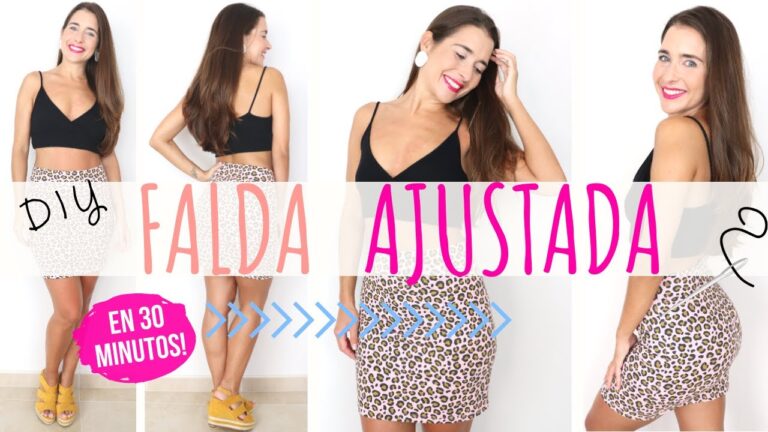 Gu&iacute;a Completa: Costura Paso a Paso de Faldas Ajustadas