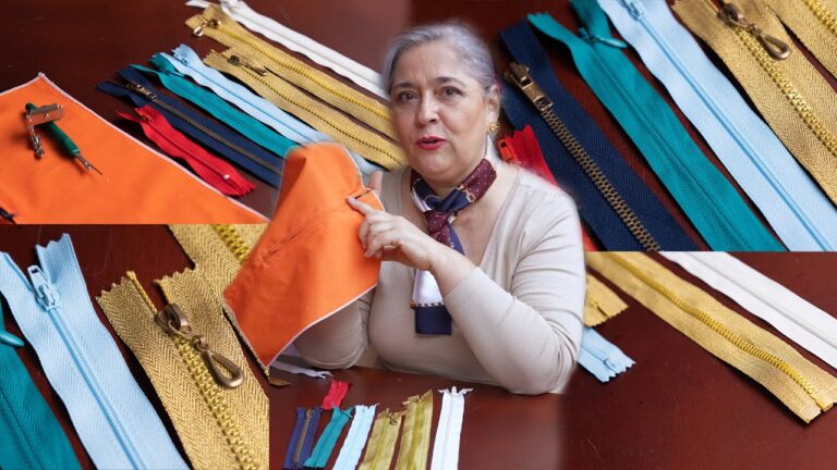 Dominando la T&eacute;cnica de Cierre de Cremallera en Accesorios de Costura