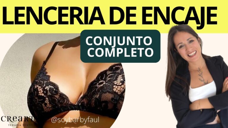 Lencería Elegante: Creación con Detalles de Encaje