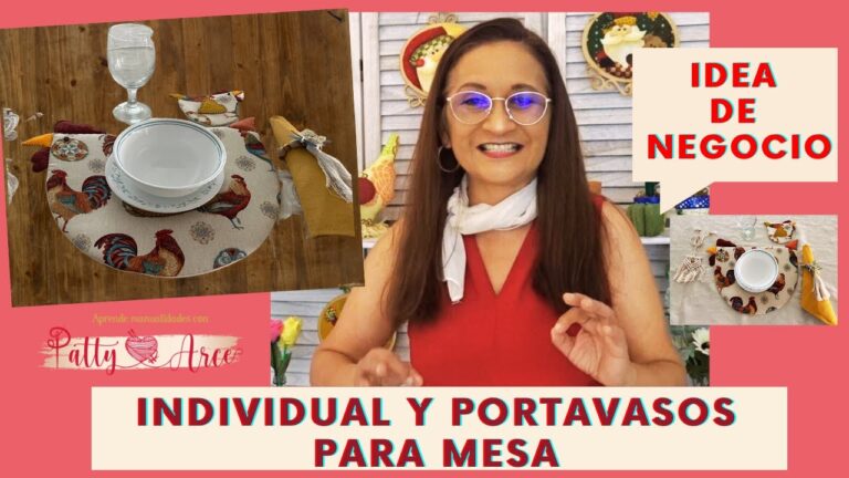 Porta Vasos &Uacute;nicos: Creatividad y Costura en Cada Dise&ntilde;o