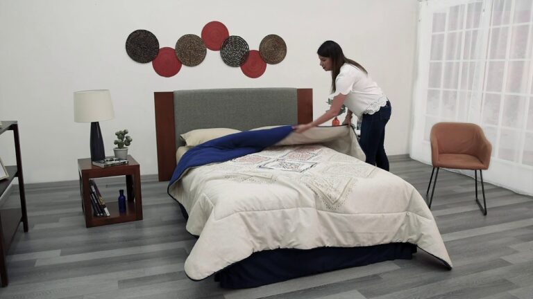 Revitaliza tus colchas y mantas con tul estampado