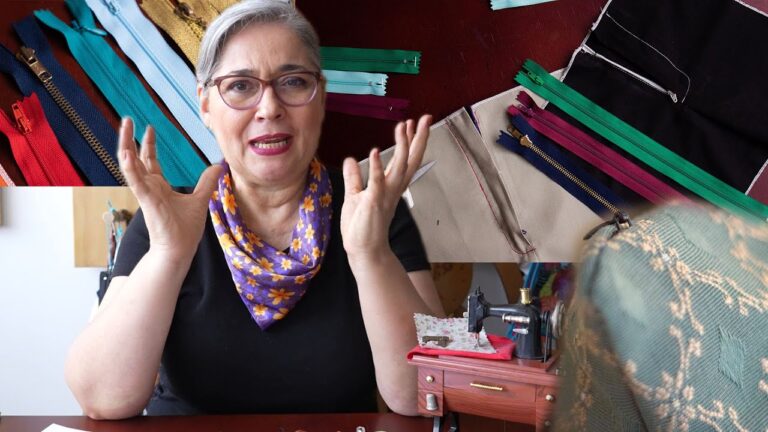 Principios Esenciales de Costura B&aacute;sica y Aplicaci&oacute;n de Cierres