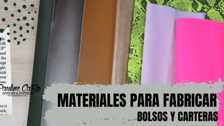 Textiles Ideales para Bolsos y Carteras
