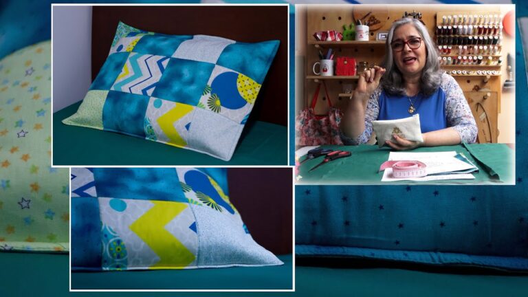 Proyectos Creativos de Costura con Telas Reutilizadas para Fundas de Cojines