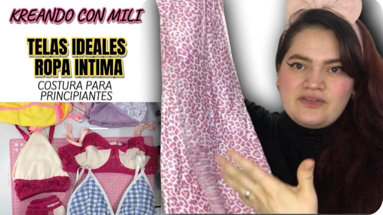 Telas Perfectas para Costura de Lencer&iacute;a