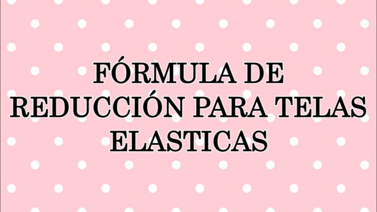Ajuste Perfecto: Gu&iacute;a para Prendas con Telas El&aacute;sticas