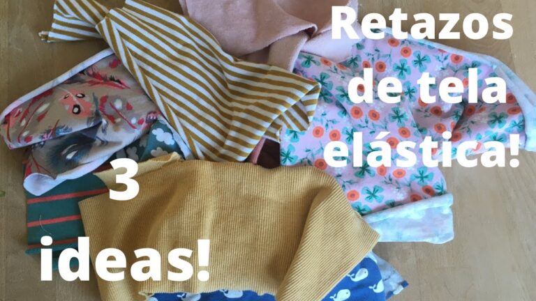 Reutilizaci&oacute;n Sostenible de Telas El&aacute;sticas en Costura