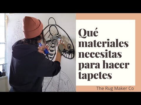 Tapetes Innovadores: Creación con Materiales Variados