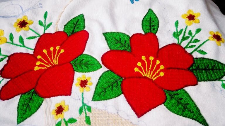 Creativas Ideas para Decorar Manteles Bordados